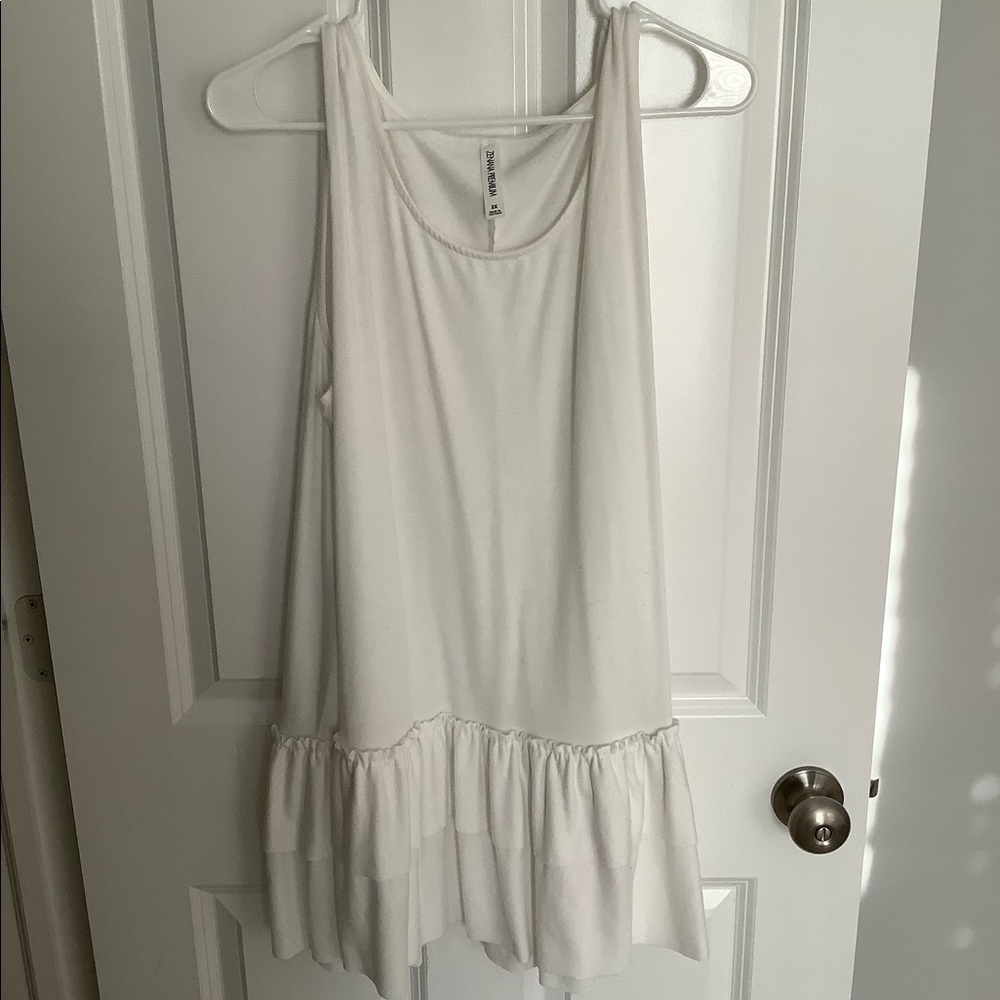 2X Zenana Ruffle Tank
